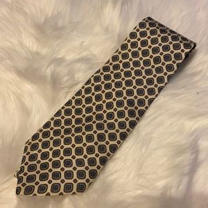 Amherst and Brock Gold Label silk tie